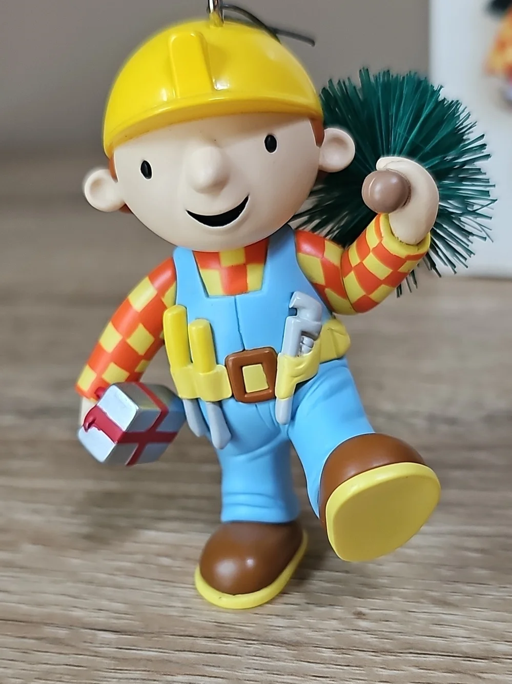 Hallmark Keepsake 'Hard At Work' Bob the Builder Ornament - Yellow Helmet